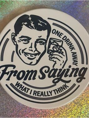 Drinking Thinking Coaster